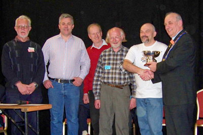 10 Apr 2011 – Cockenzie Quaich Presented to LRS at Norbreck Rally