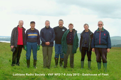 VHF NFD 2012 – Lothians Radio Society Results