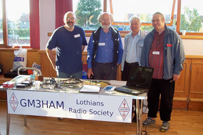 10th Aug 2012 – LRS Table at Cockenzie Mini-Rally