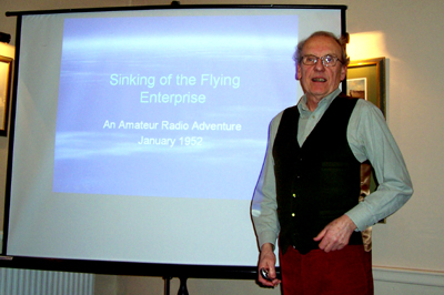 Wed 27th Mar 2013 – The Sinking of the Flying Enterprise – Angus Annan MM1CCR