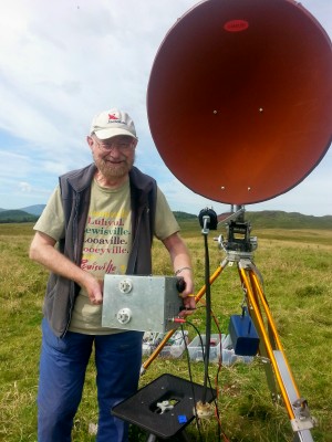 18 Aug 2015 – 24GHz GM-GW QSO by Brian Flynn GM8BJF