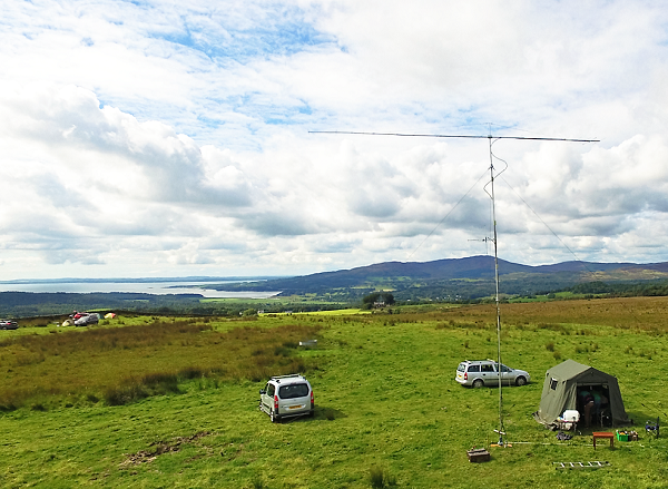 3-4 Sept 2016 – GM3HAM/P – RSGB 2m Trophy – Gatehouse of Fleet