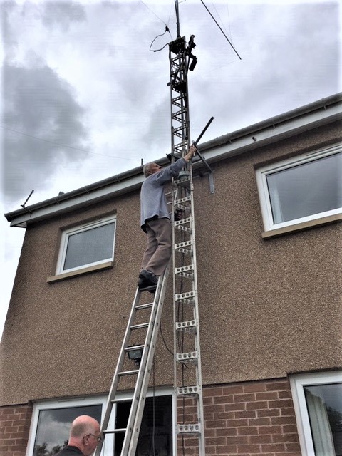 17th October 2019 – FREE 20ft Aluminium Lattice Tower with Hinged Base