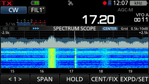 2 July 2023 – SAQ 17.2kHz received by Peter GM4DTH